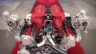 Ferrari 488 GTB  Powertrain [upl. by Suzetta]