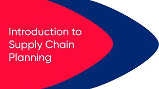 Introduction to Supply Chain Planning [upl. by Rabi]