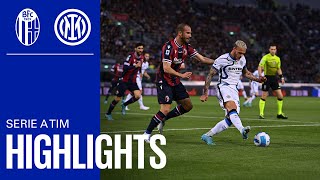 BOLOGNA 21 INTER  HIGHLIGHTS  SERIE A 2122 ⚫🔵 [upl. by Monjo118]