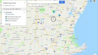 Using Pins in Google Maps [upl. by Ashien546]