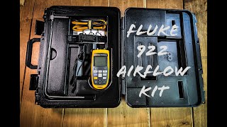 Must Have Airflow Tool HVAC Tech  Fluke 922 Airflow Meter Kit Review [upl. by Nosro876]