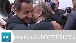 Abdelaziz Bouteflika reçoit Nicolas Sarkozy en Algérie  Archive INA [upl. by Asirak]