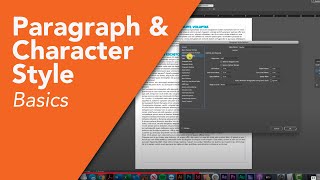 InDesign 2023 Tutorial  Paragraph Styles amp Character Style Basics [upl. by Izzy]