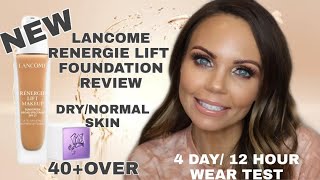 LANCOME RENERGIE LIFT FOUNDATION REVIEW [upl. by Molton]