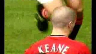 Roy Keane Ends Hålands Career In Manchester Derby [upl. by Colville63]