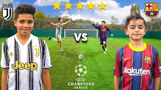 I Challenged KID RONALDO vs KID MESSI [upl. by Okoyik]