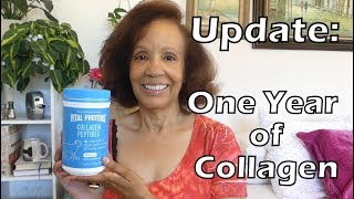 One Year of COLLAGEN Benefits and Results [upl. by Ariet325]