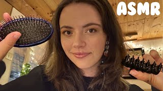 ASMR Cozy Personal Attention  Skincare Hairbrushing Plucking Drawing You amp MORE [upl. by Latrina]