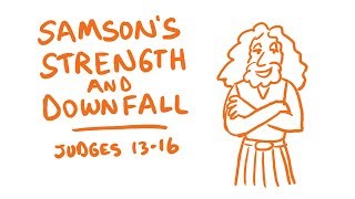 Samsons Strength and Downfall Bible Animation Judges 1316 [upl. by Nnanaej]