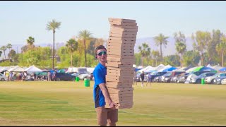 Pizza Boys Go Head to Head at Coachella [upl. by Frohman]