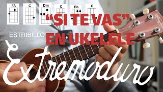 quotSi te vasquot Extremoduro en Ukelele [upl. by Kwan]