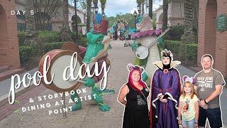 WALT DISNEY WORLD VLOG  Day 5  Port Orleans French Quarter amp Storybook Dining at Artist Point 2023 [upl. by Nuhsal713]