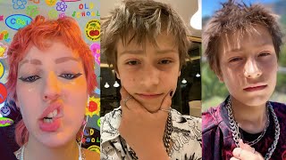 SIS vs BRO QUIT YOUTUBE  Karina amp Ronald Kurzawa TikTok Compilation RonaldOMG GamerGirl [upl. by Lleinnad]