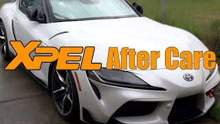 XPEL Ultimate Plus Paint Protection Film Aftercare [upl. by Aylmer159]