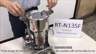 RTN13SF RTN06SF 粉碎機 磨粉機 研磨機 Mini Pulveriser Grain Mill [upl. by Braunstein]