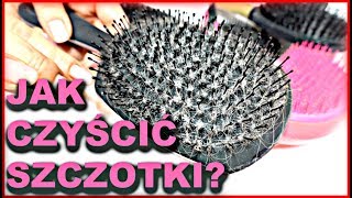 💁JAK CZYŚCIĆ SZCZOTKI DO WŁOSÓW [upl. by Carlye999]