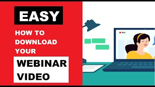 Video HACK How to Download Your Webinar Video [upl. by Simmonds63]