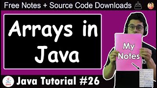 Java Tutorial Introduction to Arrays [upl. by Ymia]