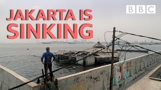 Jakarta is sinking  Equator from the Air  BBC [upl. by Pedrick658]