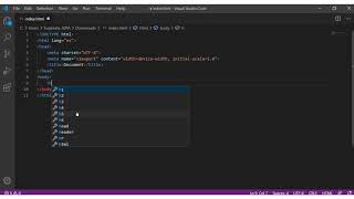 1 Crear una página Web con Visual Studio Code [upl. by Rukna]