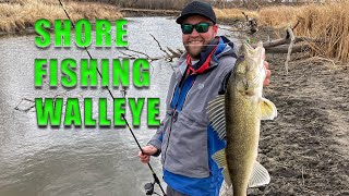 Shore Fishing Walleye Tactics [upl. by Gnni]