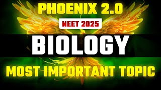 Phoenix 20 Biology Most Important Video for NEET 2025  Unacademy NEET Toppers  Udaan [upl. by Derdlim]