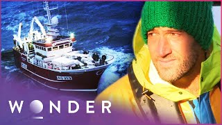 Ben Fogle Tests His Skills At Extreme Deep Sea Fishing  Trawlermens Lives  Wonder [upl. by Norford650]