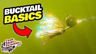 Musky Fishing Basics  Bucktail Basics [upl. by Assiral]