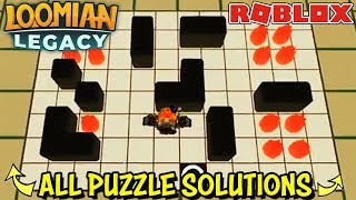 HOW TO SOLVE ALL PUZZLES in Battle Theatre 2  Loomian Legacy Roblox [upl. by Vernita366]