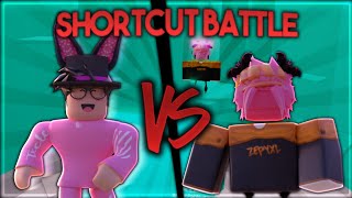 INTENSE SHORTCUTS BATTLE IN TOWER OF HELL  ZEPYXL VS TXCLE  ROBLOX [upl. by Modesty]