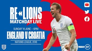 England 21 Croatia  Full Match  Nations League  ReLions [upl. by Ahc326]