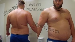 300 POUNDS 136KGS FAT PEOPLE PROBLEMS  BODY UPDATE [upl. by Melisent]