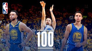 100 3Pointers  Stephen Curry is FIRST in NBA Finals History with 100 3PM [upl. by Dinah]