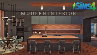 Aesthetic Modern House noCC the Sims 4  Stop Motion [upl. by Nakre]