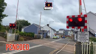 Pencoed Level Crossing Bridgend [upl. by Lacsap]