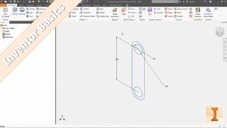 Inventor 101 Sketch Constraints [upl. by Raymund]