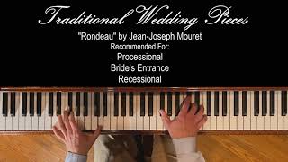 Rondeau Piano Solo by JeanJoseph Mouret [upl. by Leahpar]