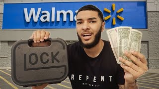 Buying CHEAPEST Glock from Walmart 🔫 [upl. by Nolie]