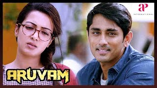 2019 Aruvam Tamil Movie Scenes  Siddharth intro  Catherine rejects Siddharths proposal  Sathish [upl. by Cargian39]