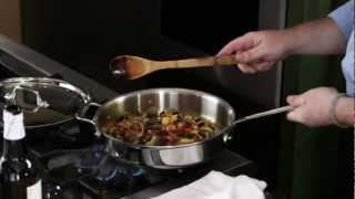 AllClad® Covered Stainless Steel Sauté Pan [upl. by Dnomsad]