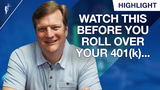 Watch This Before You Roll Over Your Traditional 401k to a Roth IRA [upl. by Almeeta]