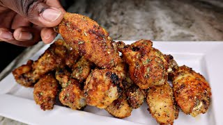 Crispy Air Fryer Wings – Easiest Method [upl. by Aneloj]