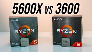 AMD Ryzen 5 5600X vs 3600 CPU Comparison  Worth Upgrading [upl. by Aral172]