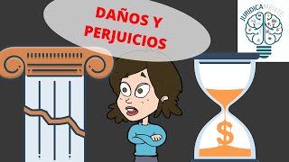 DAÑOS Y PERJUICIOS  Concepto  Ejemplos prácticos [upl. by Nnylear]