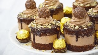 Ferrero Rocher Mini Cakes [upl. by Etam]