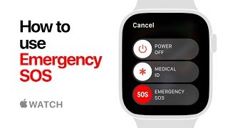 Apple Watch Series 4 — How to Use Emergency SOS — Apple [upl. by Eladnor]