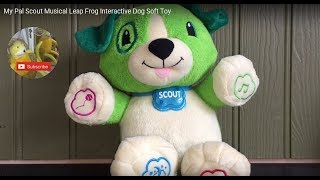 My Pal Scout Musical Leap Frog Interactive Dog Soft Toy [upl. by Nanah]