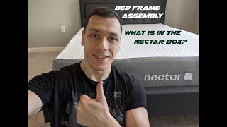 Nectar Mattress and Bed Frame unboxing installation and review Part 1Review in part 3 review [upl. by Nitz537]