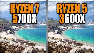 5700X vs 3600X Benchmarks – 15 Tests 🔥 [upl. by Drapehs]