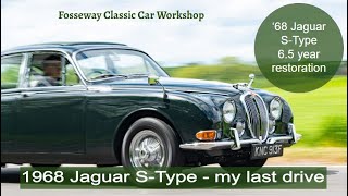 1968 Jaguar SType  my last drive [upl. by Assirek738]